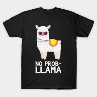 No Prob Llama - Funny Llama T-Shirt